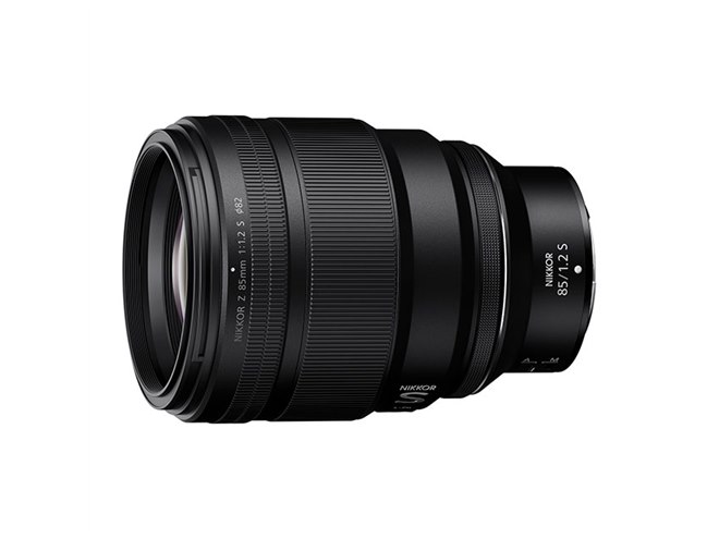 ニコン、40.5万円の大口径中望遠レンズ「NIKKOR Z 85mm f/1.2 S
