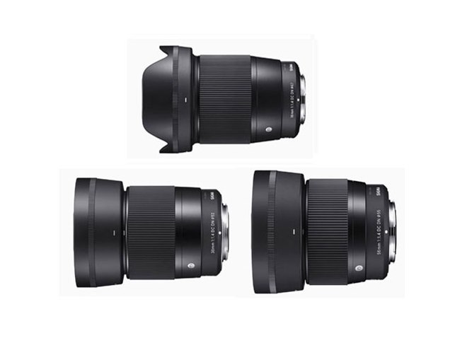 シグマ、「16mm F1.4」「30mm F1.4」「56mm F1.4」にZマウント用を追加