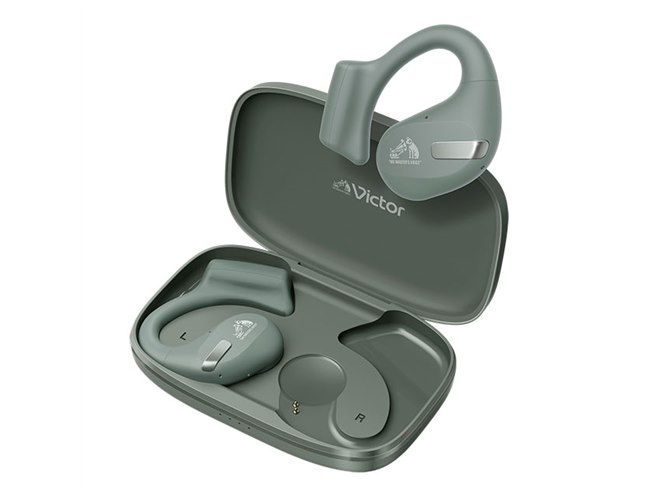 ビクター、耳をふさがない完全ワイヤレスイヤホン第2弾「HA-NP50T