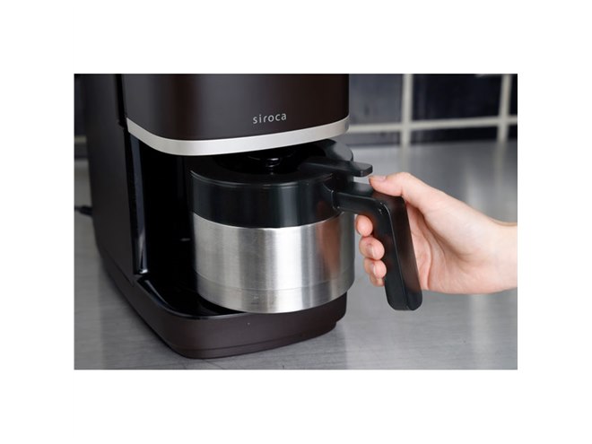 シロカ、全自動コーヒーメーカー「カフェばこPRO」にステンレス