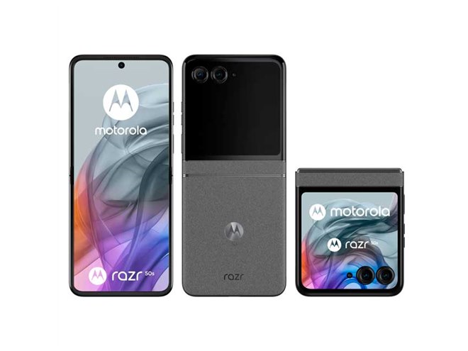 ソフトバンク、大型サブディスプレイ装備の「motorola razr 50s」を