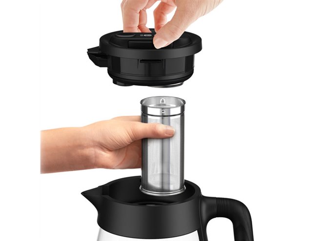 ティファール、茶こしが付属するガラスケトル「テイエール ロック