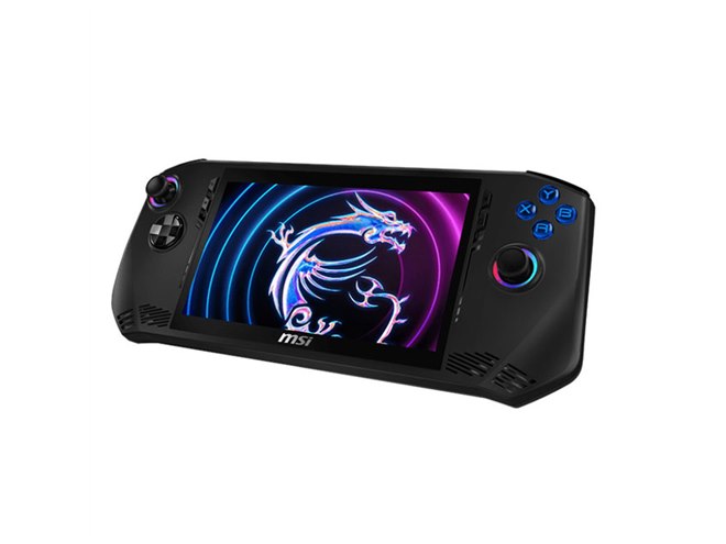 MSI、Core Ultra搭載の7型ポータブルゲーミングパソコン「Claw A1M