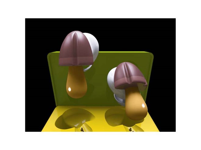 明治、「きのこの山ワイヤレスイヤホン」を3月26日12時より3500台限定