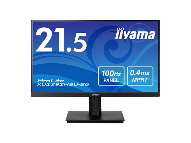 iiyama、リフレッシュレート100Hzに対応した21.5型フルHD液晶