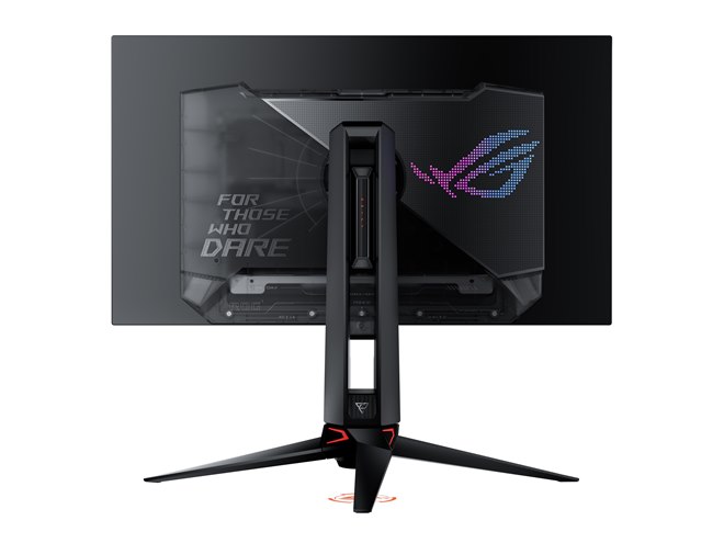 ASUS、480Hz駆動の26.5型有機ELゲーミングモニター「ROG Swift OLED