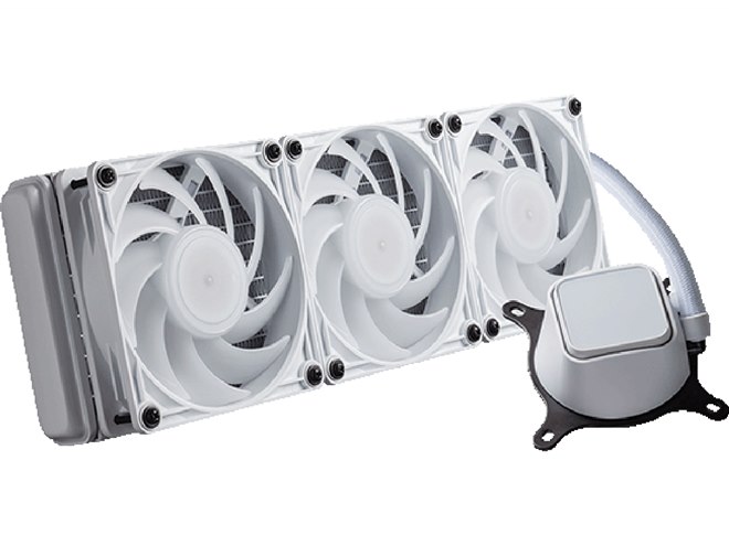 玄人志向、簡易水冷CPUクーラー「KURO-AIOWC/V2シリーズ」にホワイト