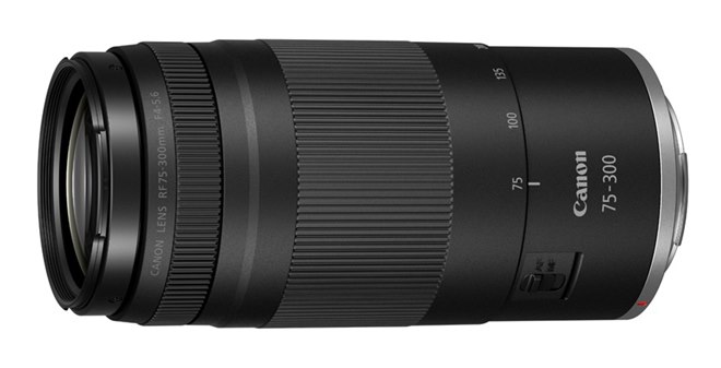 35,200円の望遠ズームレンズ「RF75-300mm F4-5.6」に納期の遅れが発生