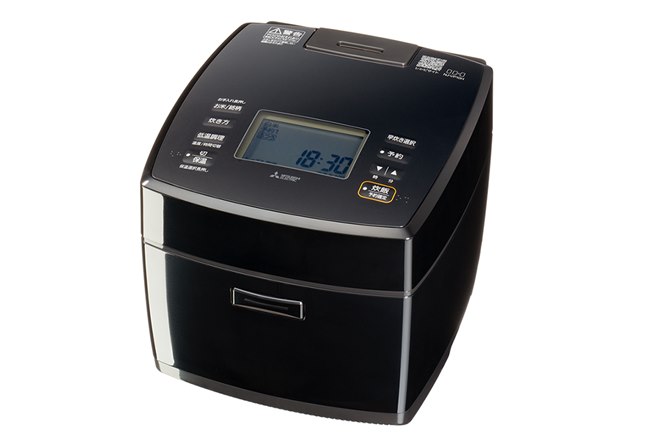 三菱電機、ダブル備長炭コート「熾火」を採用したIHジャー炊飯器の高級