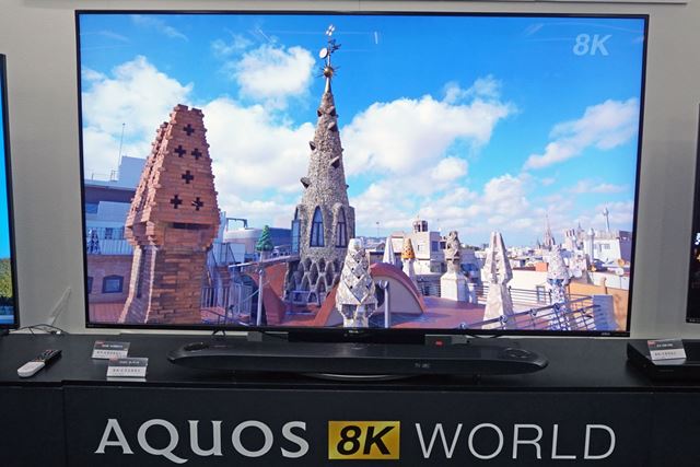 シャープ AQUOS 8K 8T-C70AX1 [70インチ] 価格比較 - 価格.com