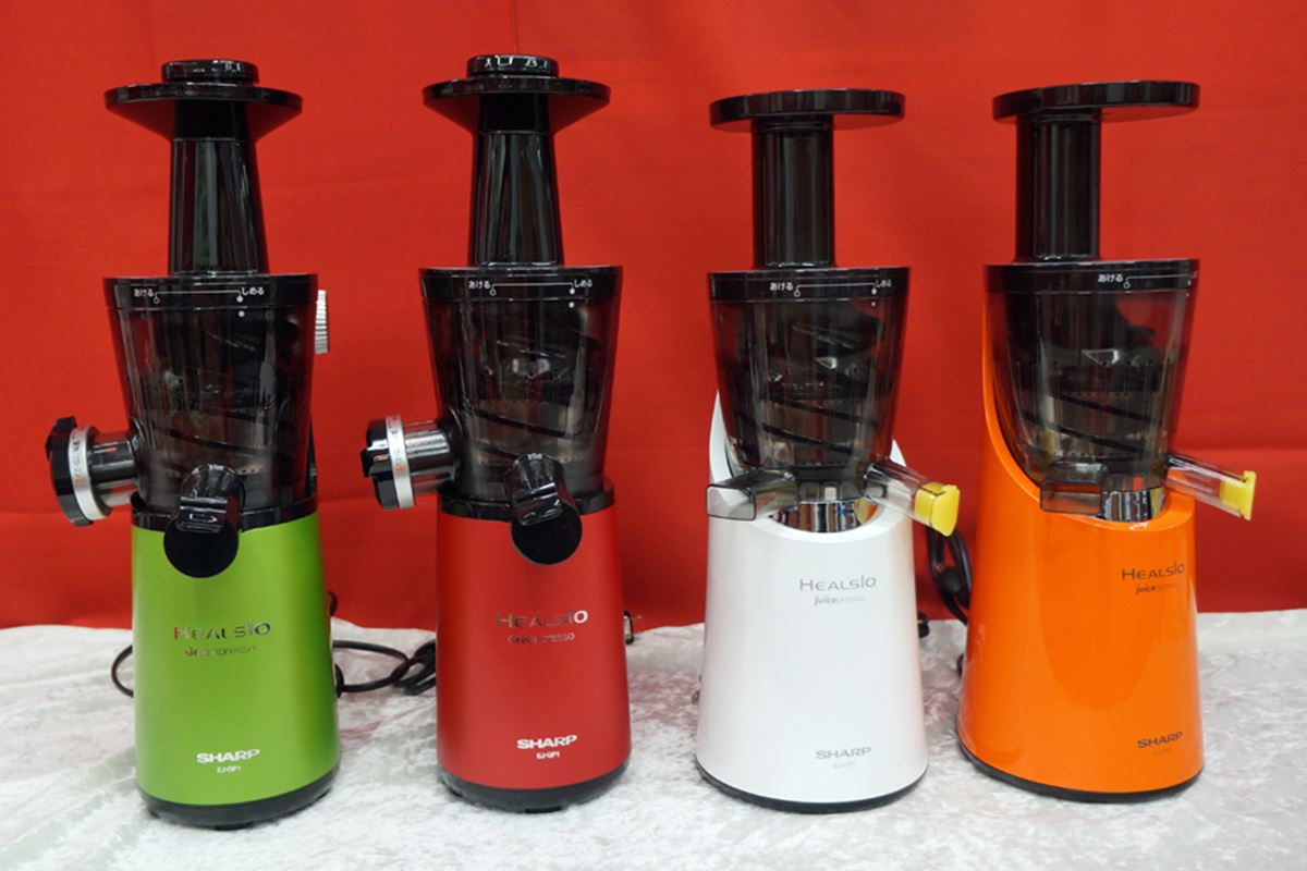 自宅で手作り青汁を楽しめるシャープ「ヘルシオ グリーンプレッソ