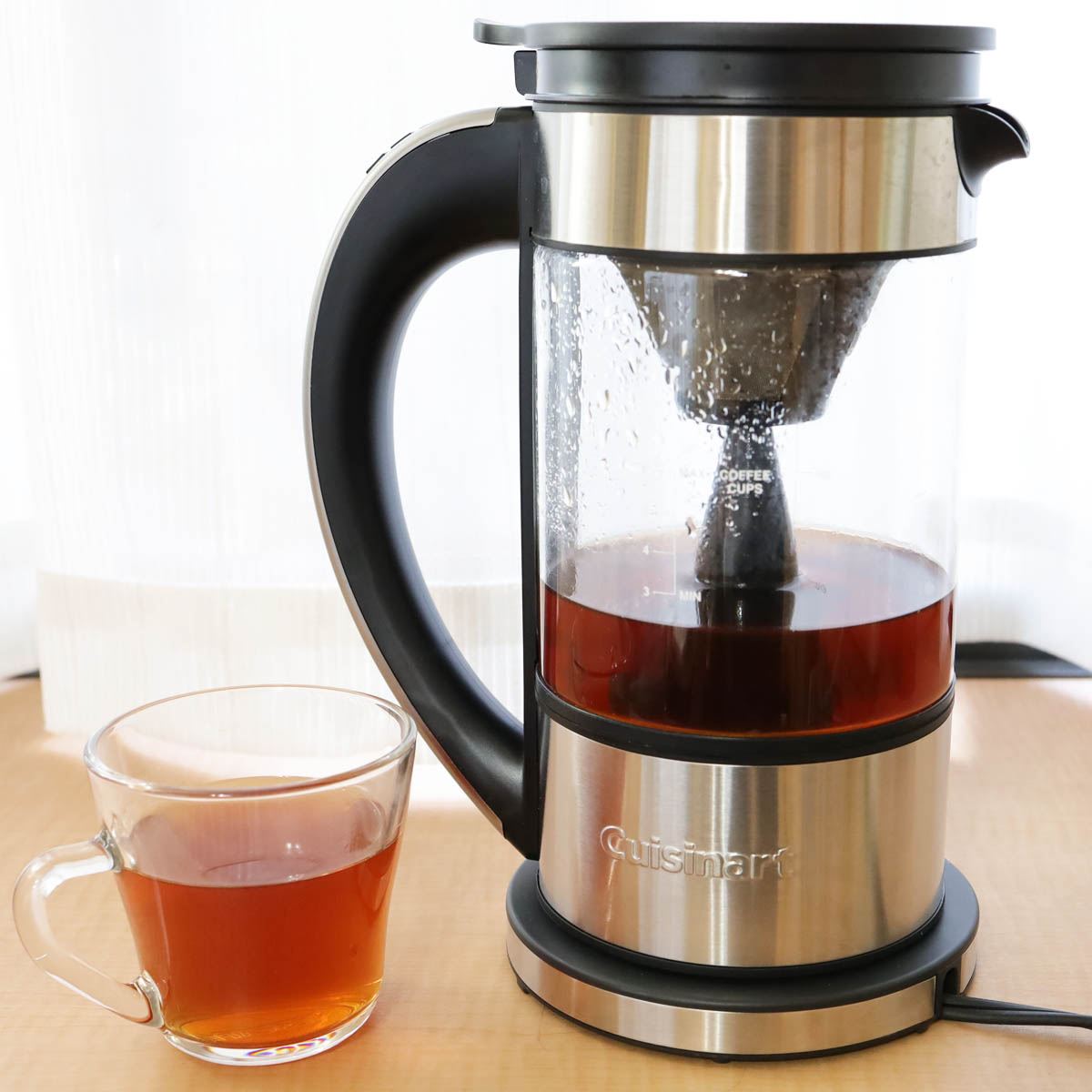 クイジナートの「ファウンテン コーヒーメーカー」はお茶がうまい