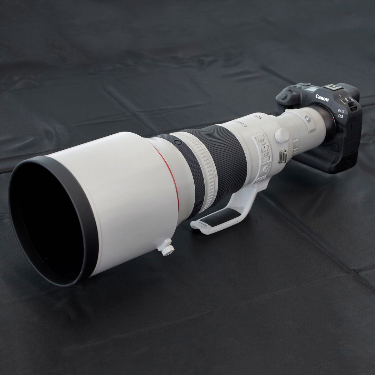 3kg台の超望遠Lレンズ、キヤノン「RF1200mm F8 L IS USM」「RF800mm F5