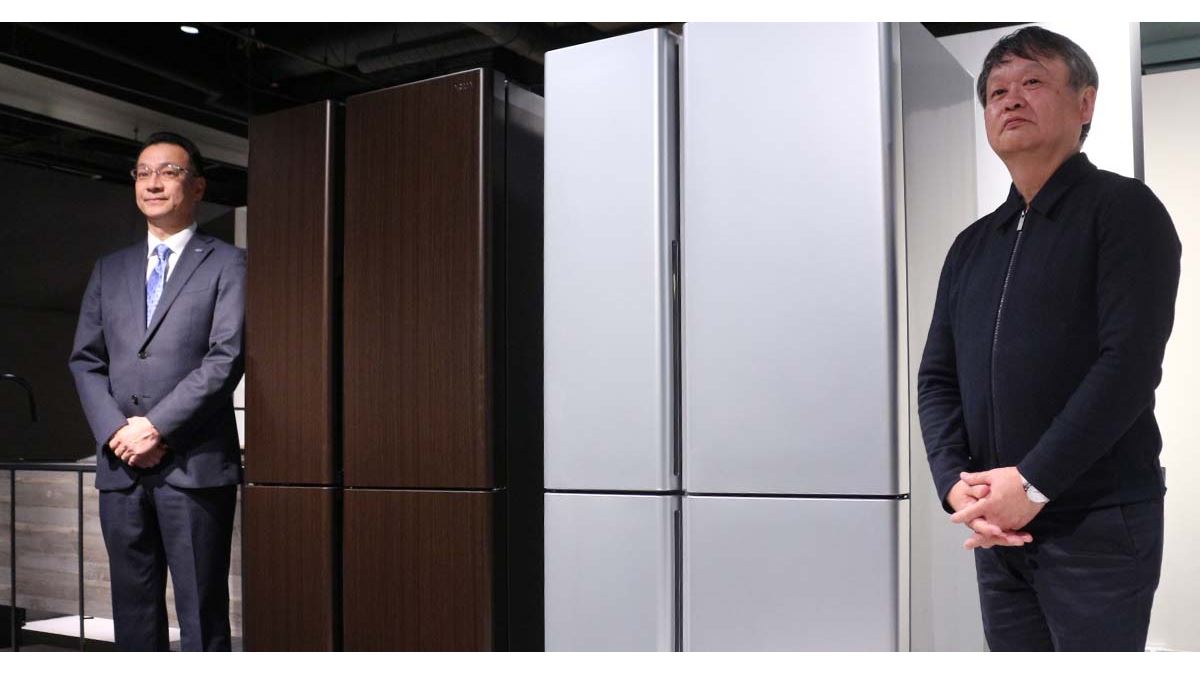 アクア、500Lクラスで最薄！ 奥行き635mmの冷凍冷蔵庫「TZシリーズ」を