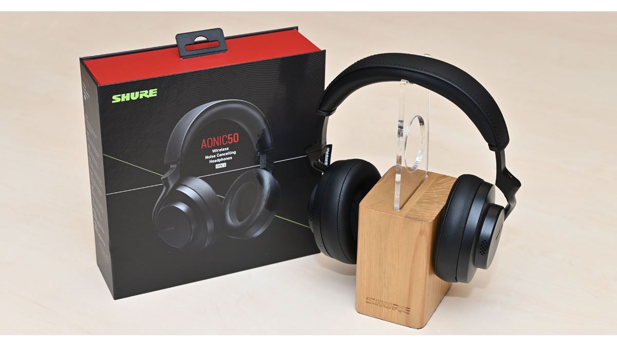 Shureノイキャンヘッドホン「AONIC 50」に最新チップ搭載の第2世代