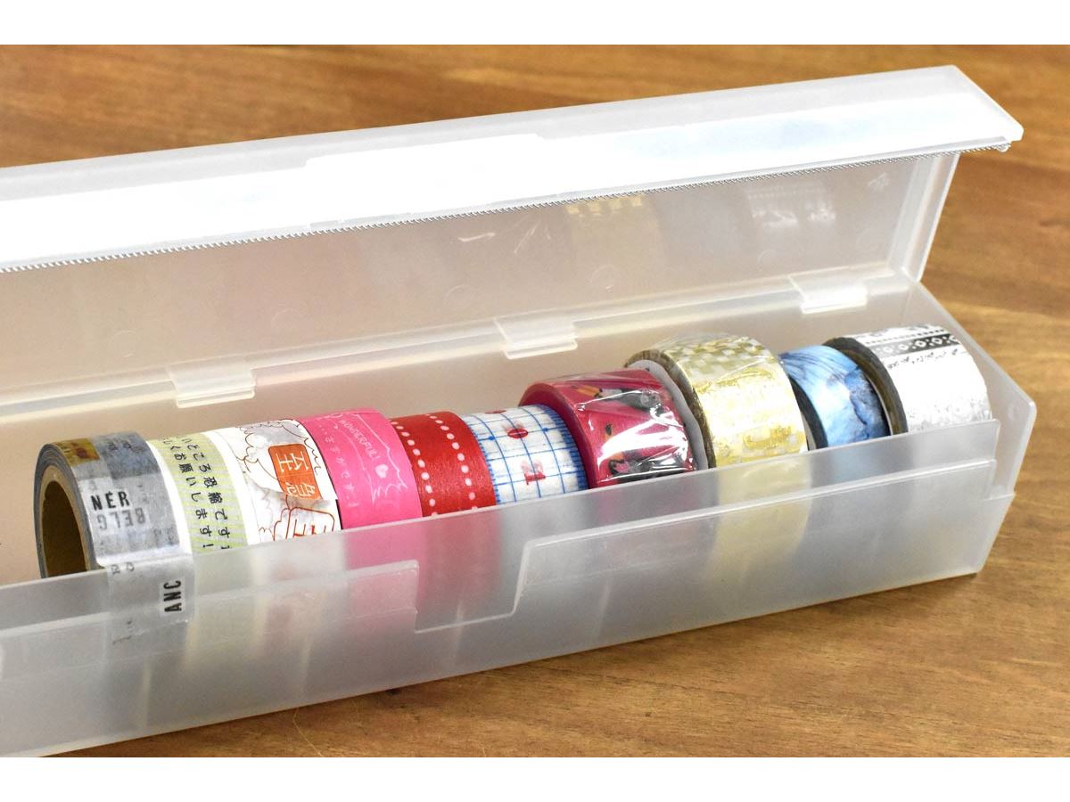 無印良品のラップケースが実は「マスキングテープ」収納に最適だった