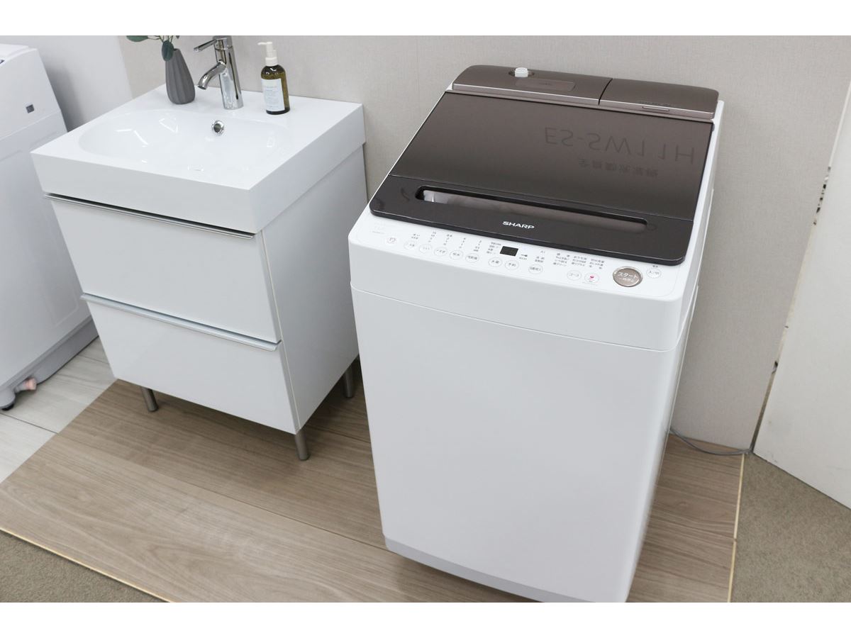 液体洗剤・柔軟剤自動投入機能を備えた機種も登場！ デザインが大きく