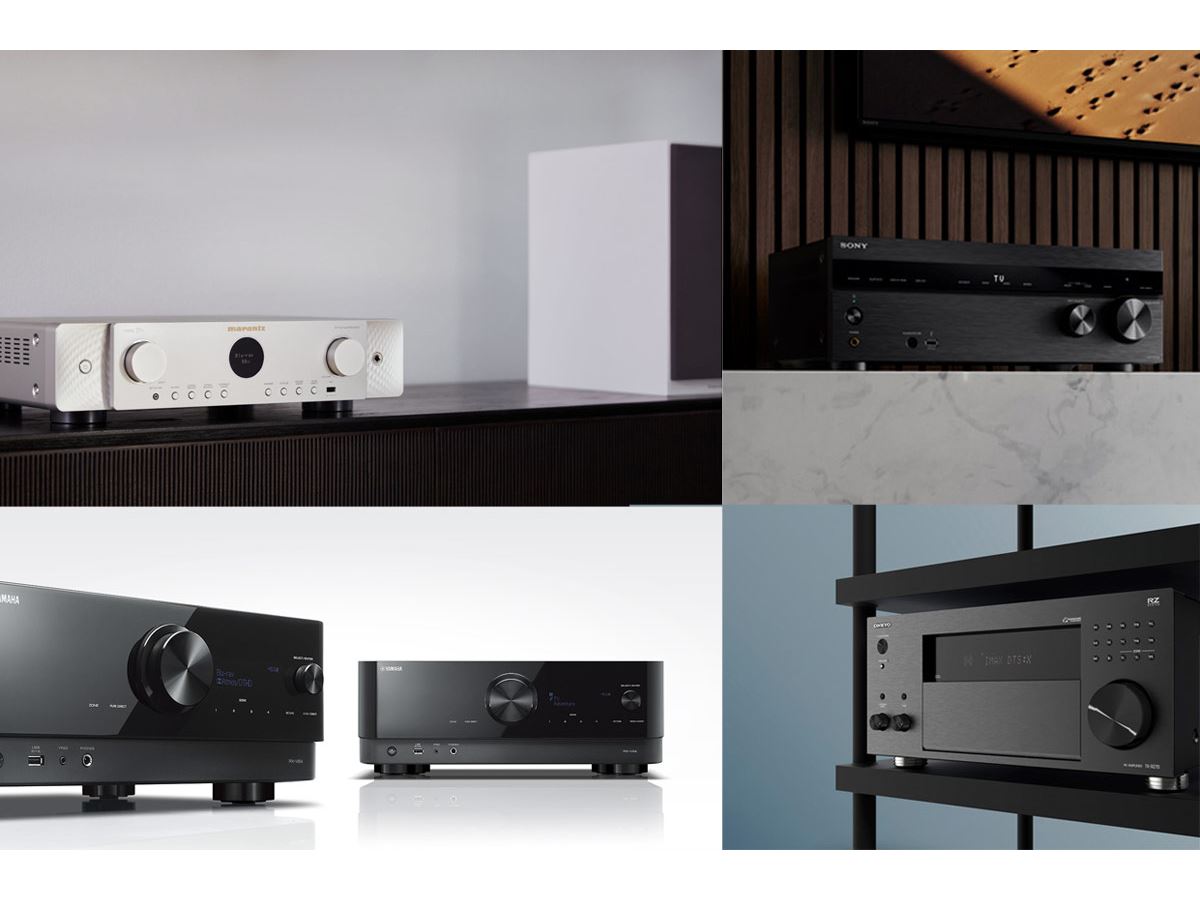 2025年》AVアンプの選び方とおすすめ11選！ 価格帯別に製品を