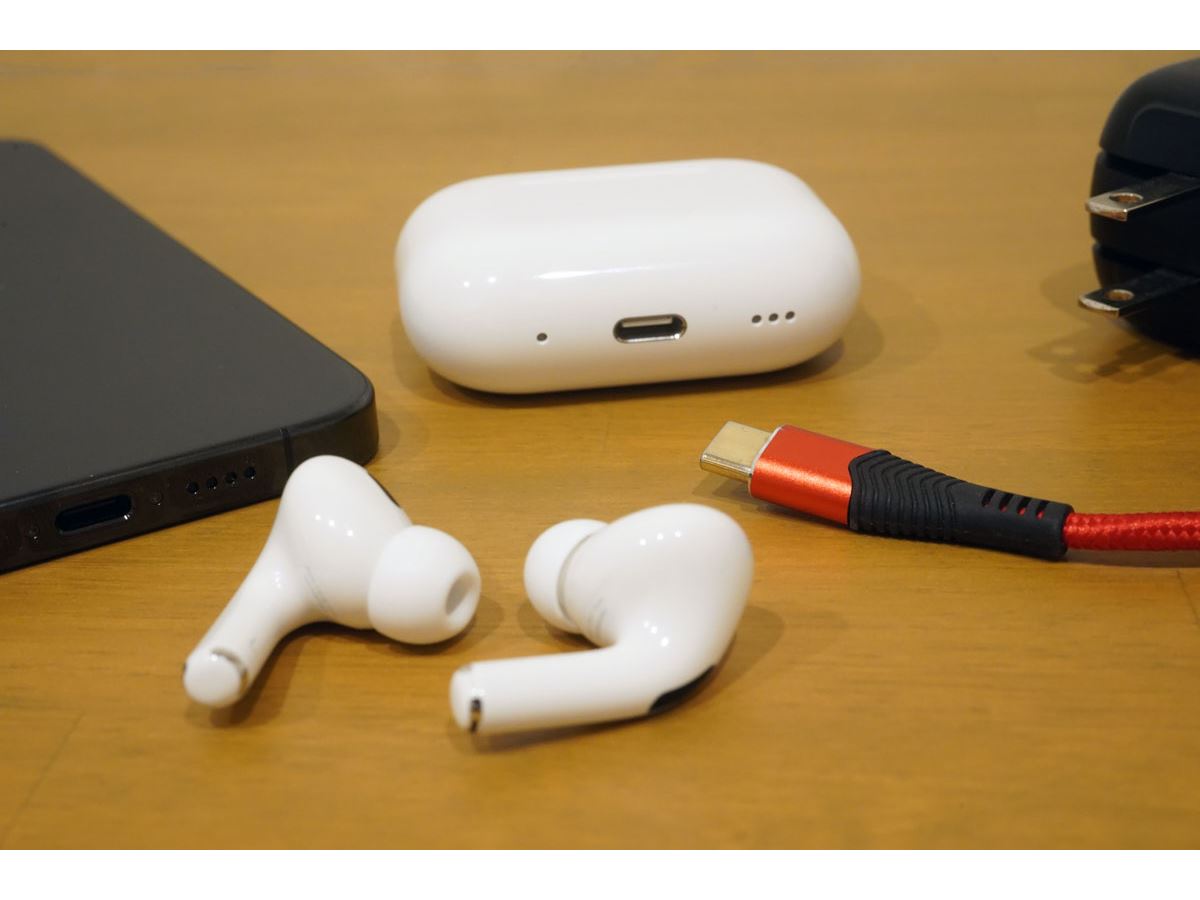 アップルAirPods Pro（第2世代）USB Type-C版レビュー。Lightning版と