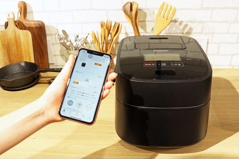 乾燥米も新米のように炊き上がるパナソニックの炊飯器が進化！ IoT化