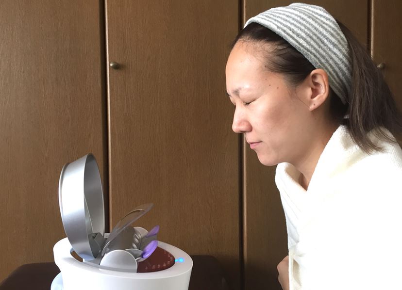 なりたい肌はどれ？ 温スチームと急冷ミストを交互に浴びる