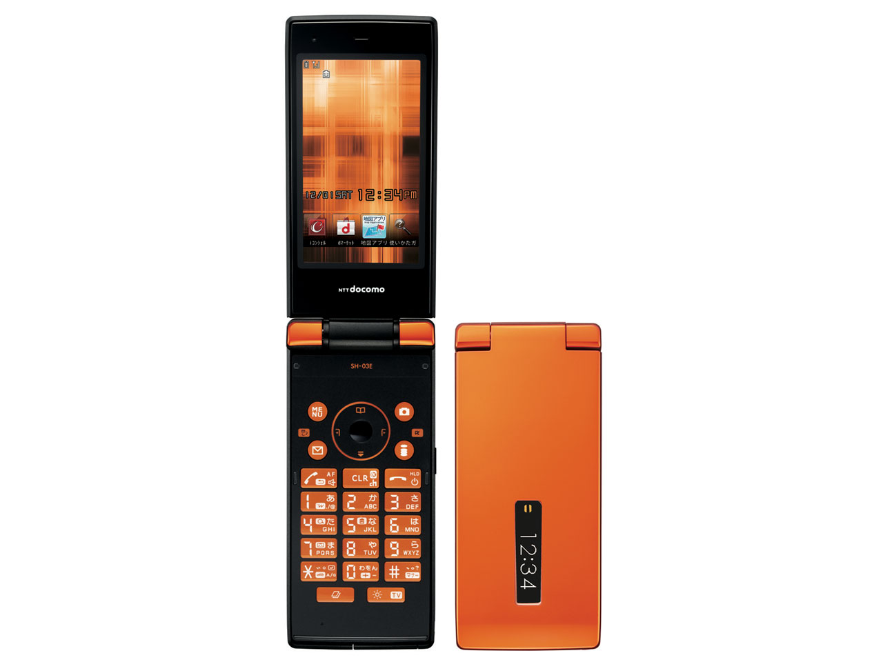 シャープ docomo STYLE series SH-03E [Orange] 価格比較 - 価格.com