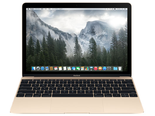 Apple MacBook 12インチ Retinaディスプレイ Early 2015/第5世代 Core