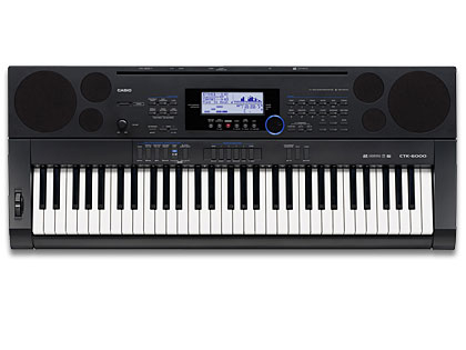 カシオ ハイグレードキーボード CTK-6000 取扱説明書・レビュー記事
