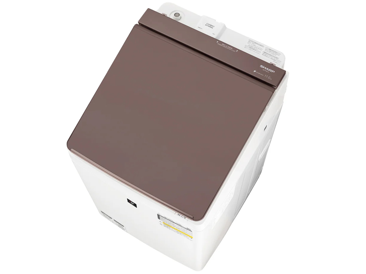 シャープ 穴なし槽 ES-PW11J-T [ブラウン系] 価格比較 - 価格.com