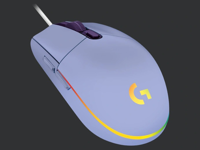ロジクール G203 LIGHTSYNC Gaming Mouse G203-LC [ライラック] 価格