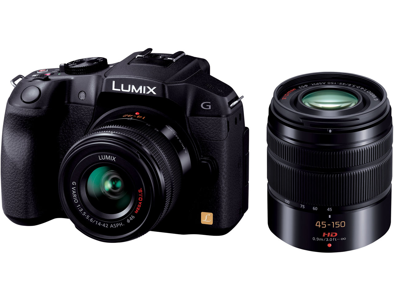 パナソニック LUMIX DMC-G5W-W ダブルズームレンズキット [シェル