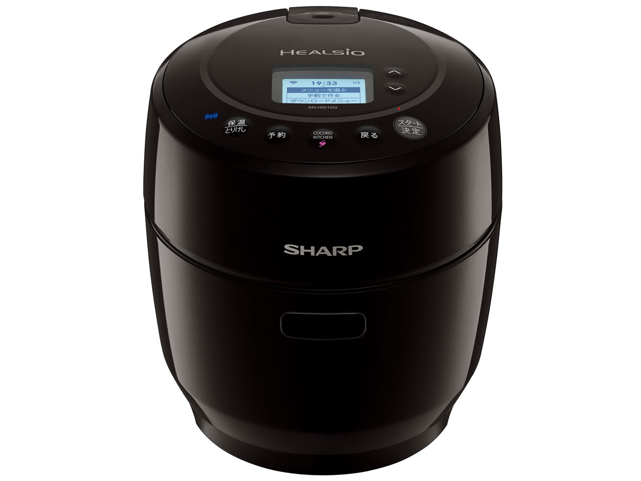 シャープ ヘルシオ ホットクック KN-HW10E-B [ブラック系] 価格比較