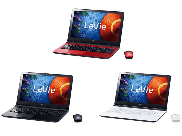 LaVie S LS150/SSR PC-LS150SSR [ルミナスレッド]の製品画像 - 価格.com