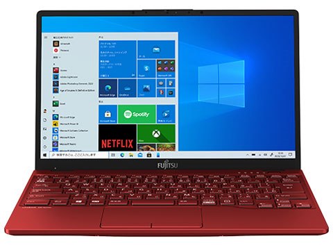 FMV LIFEBOOK UH90/E3 FMVU90E3R [ガーネットレッド]の製品画像 - 価格.com