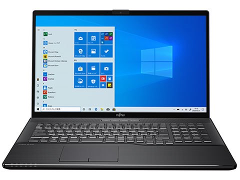 FMV LIFEBOOK NH90/E2 FMVN90E2B [ブライトブラック]の製品画像 - 価格.com