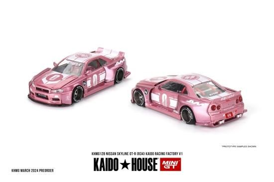 KAIDO☆HOUSE 1/64 Nissan Skyline GT-R (R34) KAIDO RACING FACTORY