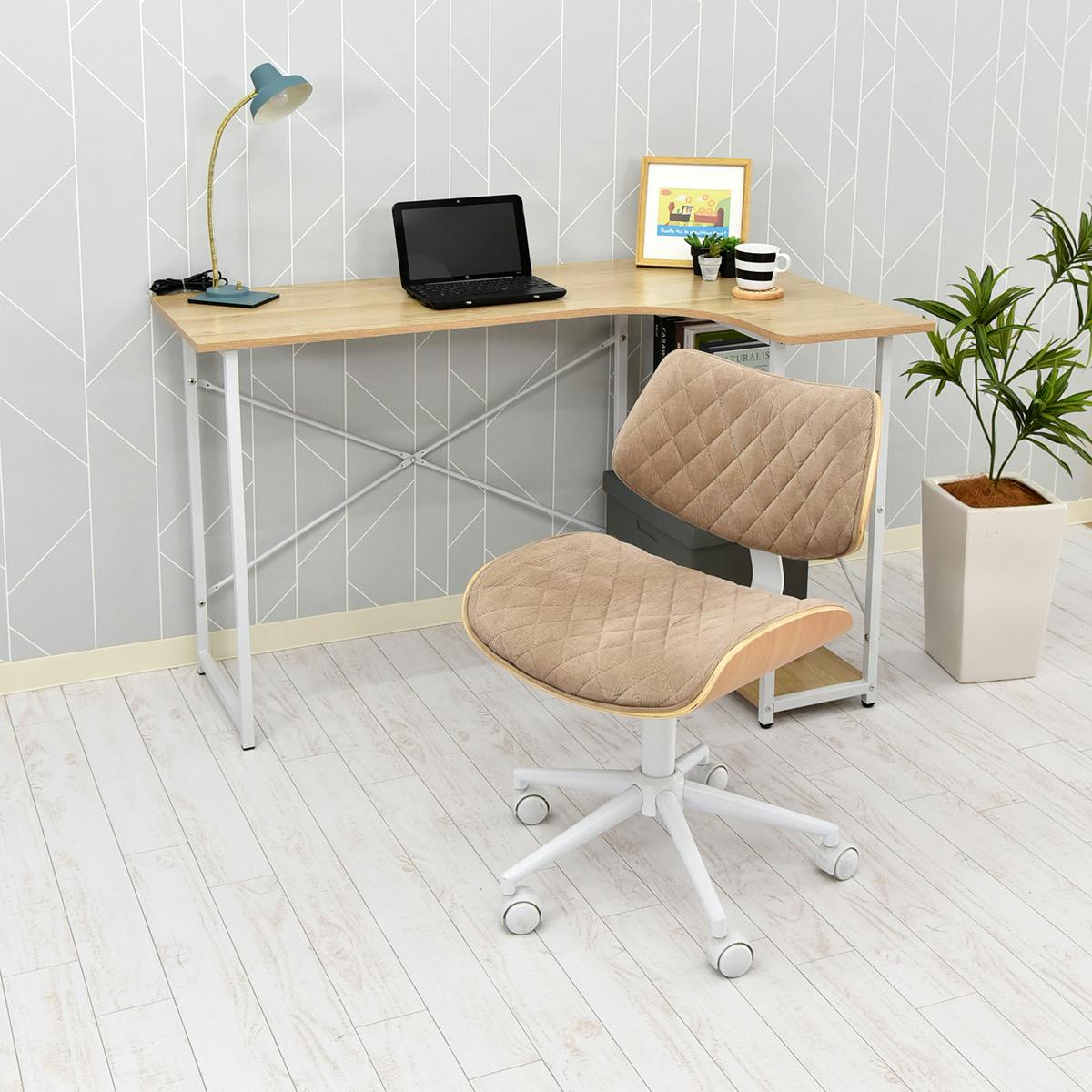 タマリビング ホームチェア デニーロFAB BE ベージュ(50001177) サイズ