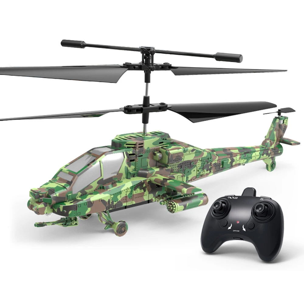 SQN-040 2.4G 3.5CH アパッチ AH-64 武装戦闘リモートコントロール