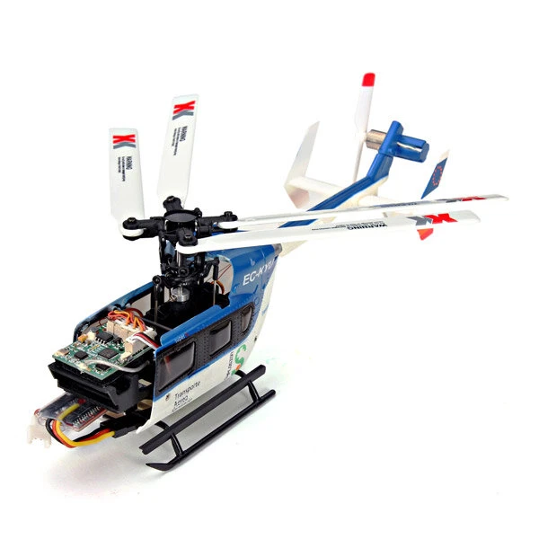 XK K124 6CH Brushless EC145 3D6G System RC Helicopter RTF Sale