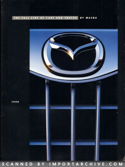 1998 Mazda Full Lineup Brochure (Late Version) - ImportArchive
