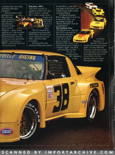 1983 Mazda RX-7 Brochure - ImportArchive