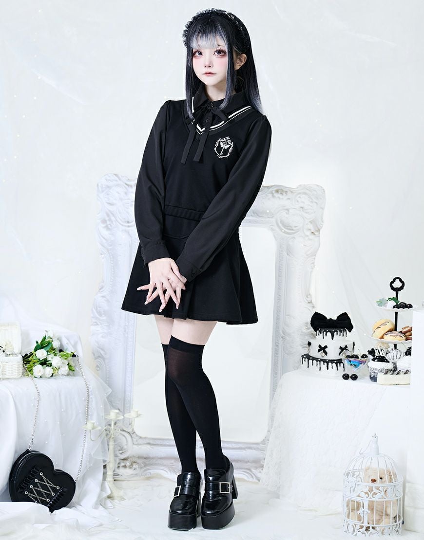 ililil【イルイルイル】優等生！地雷ちゃんセットアップ/全1色