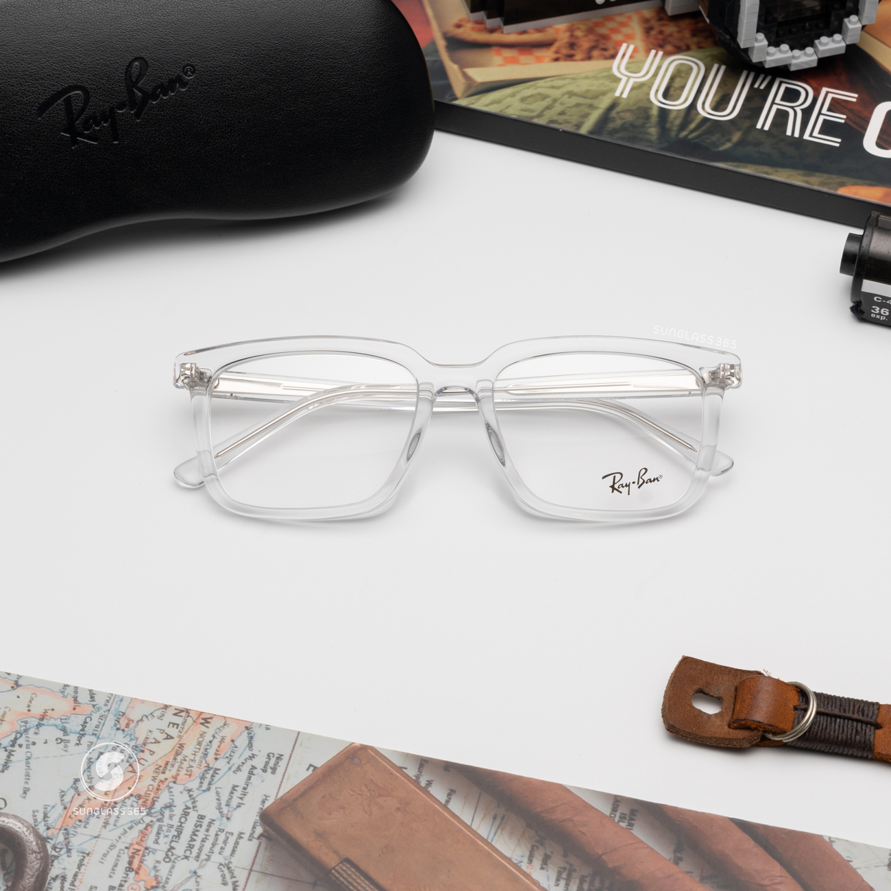 Ray-Ban Alain RX7239F 2001 Transaprent