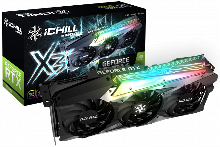 INNO3D GEFORCE RTX™ 3080 ICHILL X3 LHR | INNO3D - GRAPHICS CARDS