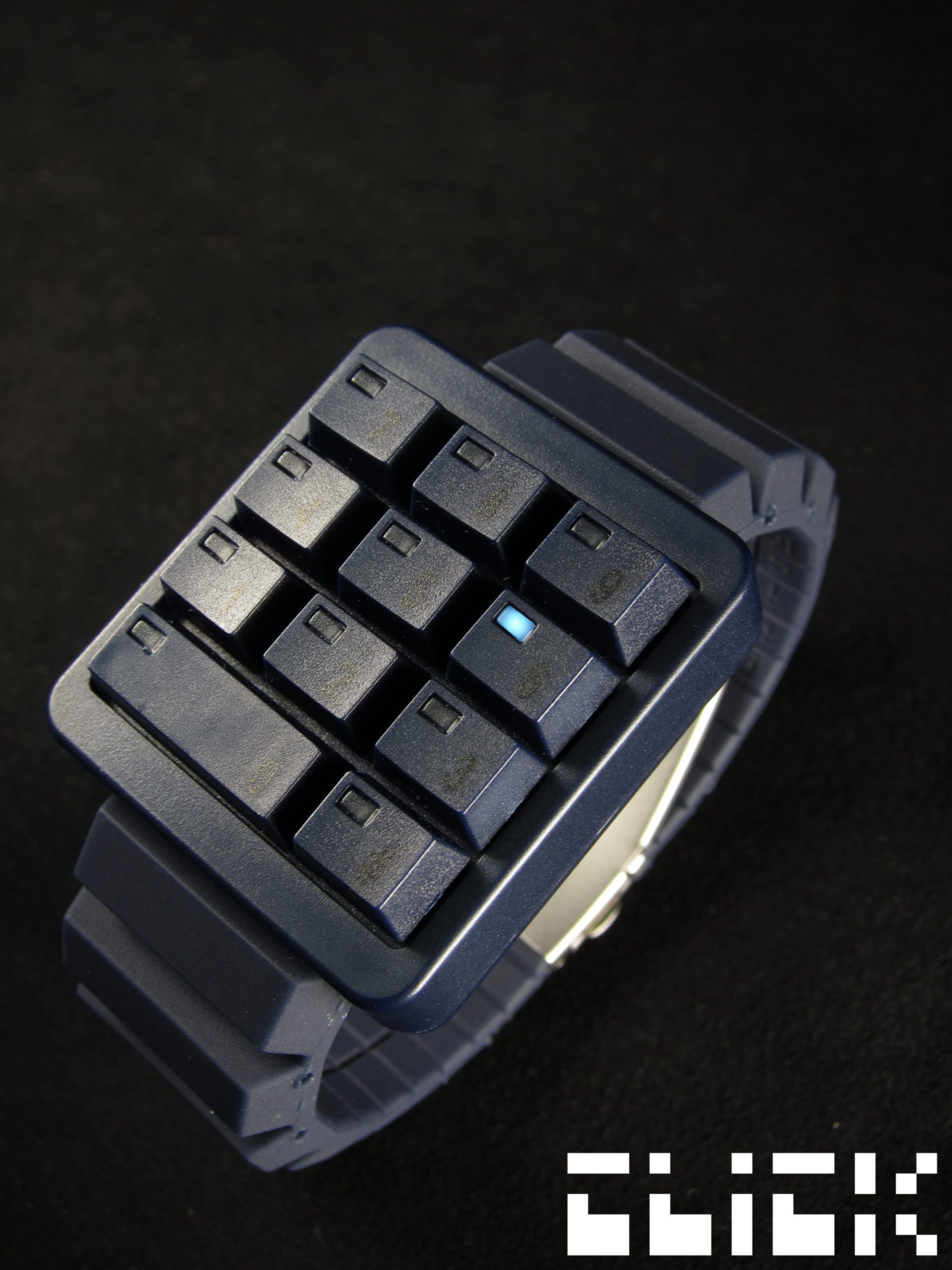 Click KepPad LED watch BitCoin Payment accepted