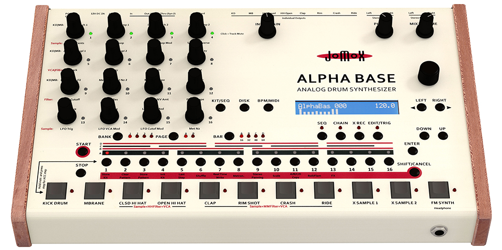 JoMoX Alpha Base | アナログ＆FMシンセを融合した最先端ハイブリッド