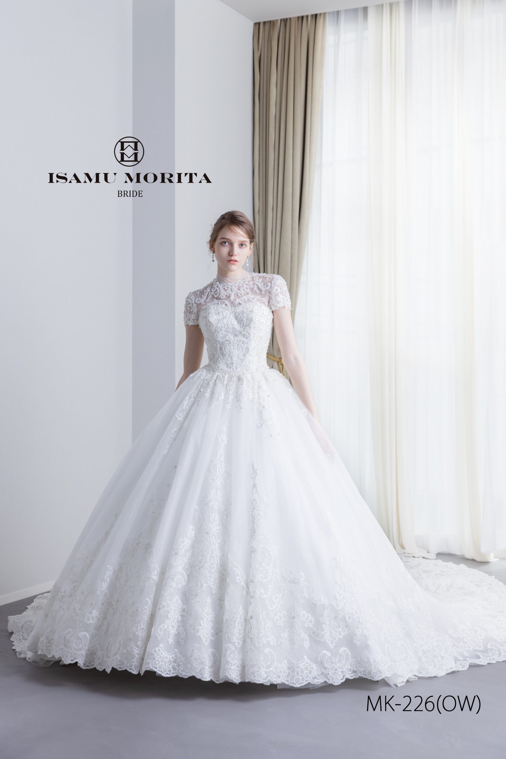 MK-226(OW) ウェディングドレス｜ISAMU MORITA