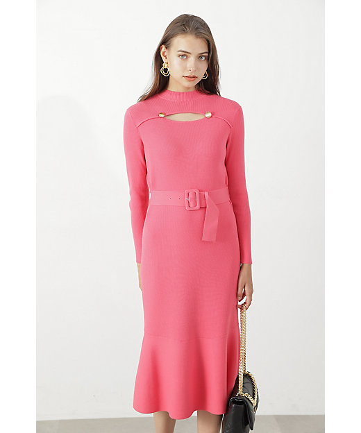 ◇カットアウトマーメイドワンピース（0313247077