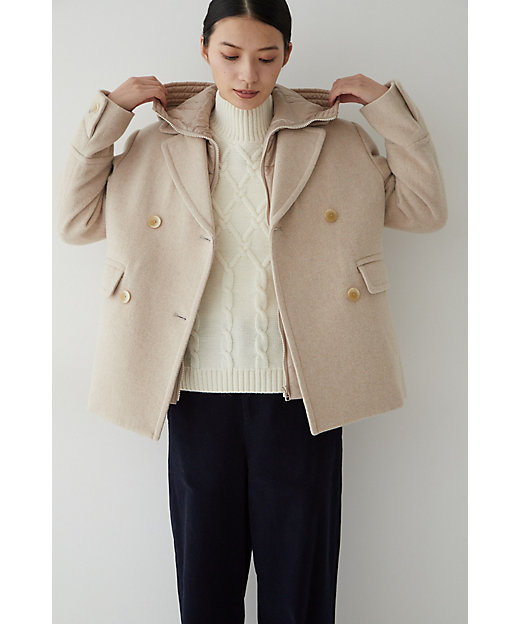 ◇2WAYウールPコート（0772251108） | human woman