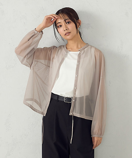 セットアイテム】シアーシャツ＋タンクトップ（1236CK01